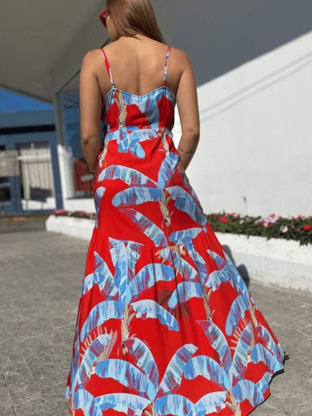 FARM Rio Sweet Jungle Maxi Dress sz S NWT